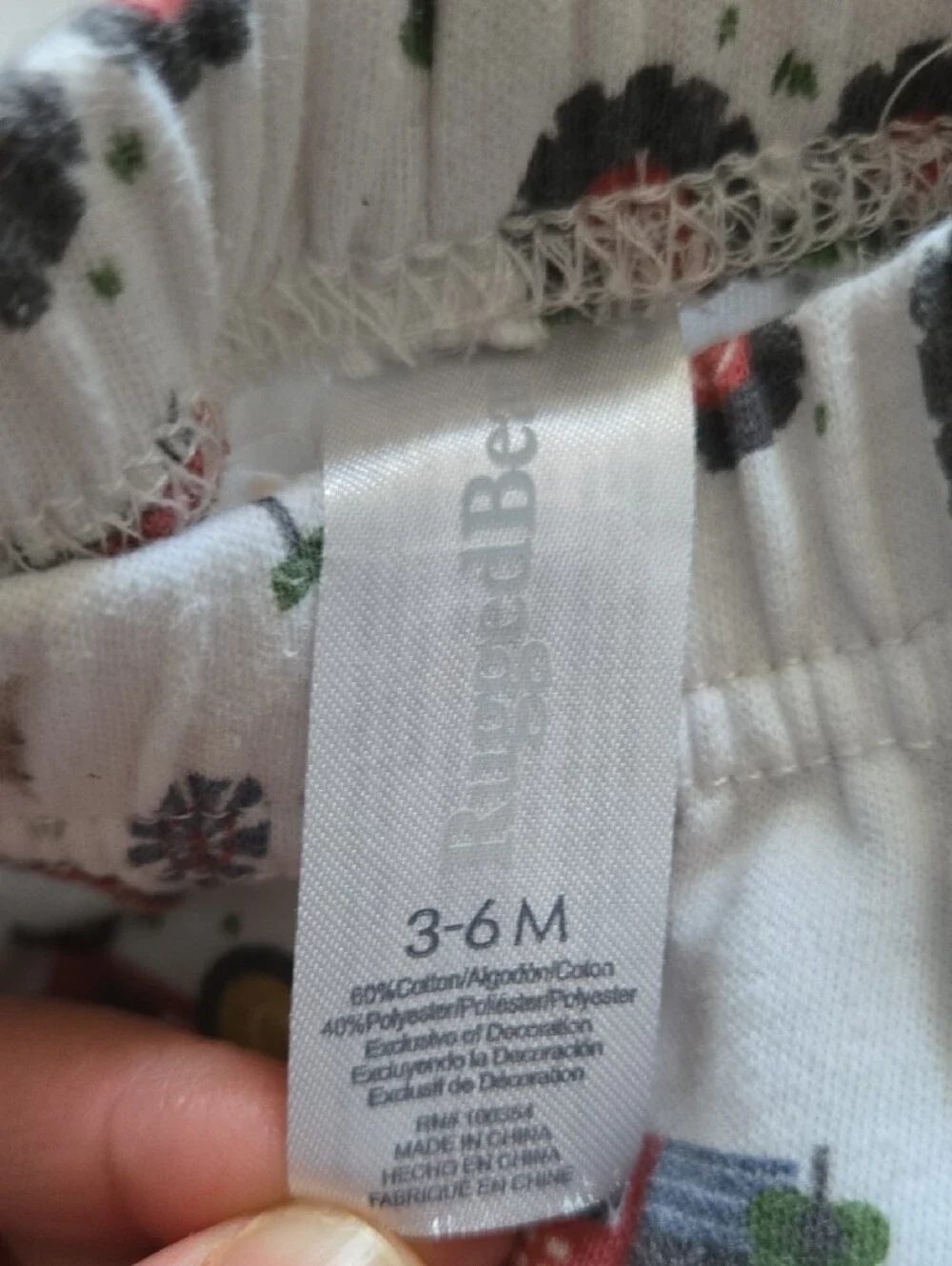 4 For $20 Baby Tractor Print Hat and Pants Set 3-6months